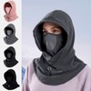 Comfortable Breathable Mesh Hood Warmer ERD-472 Pink-FREE