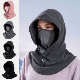 Comfortable Breathable Mesh Hood Warmer ERD-472 Pink-FREE