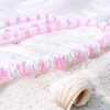 BlueRica Pink & White Puka Shell Chips Necklace & Anklet