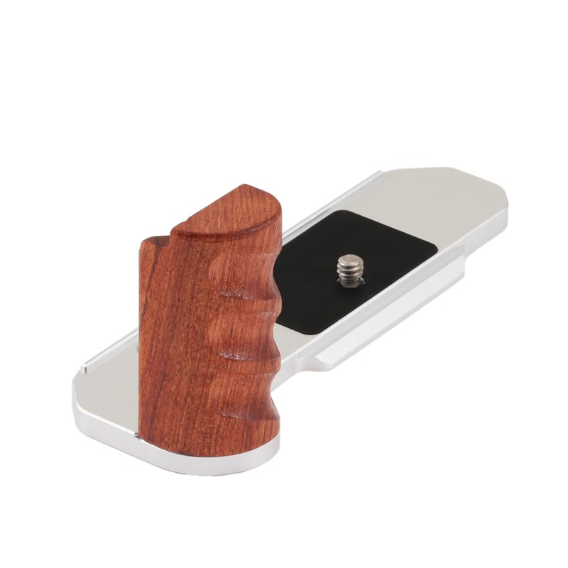 Foto4easy Wooden L-Shape Handle Grip for Nikon FM2 Camera with