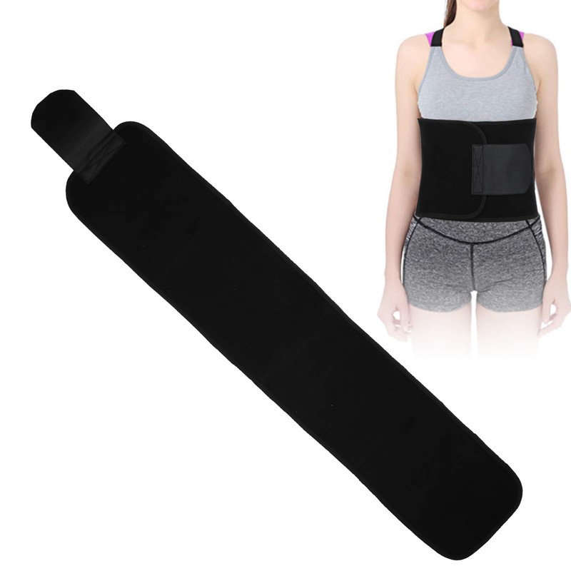 Zwindy Elastic Waist Support Belt, Comfortable Nylon Lumbar Support Sweat