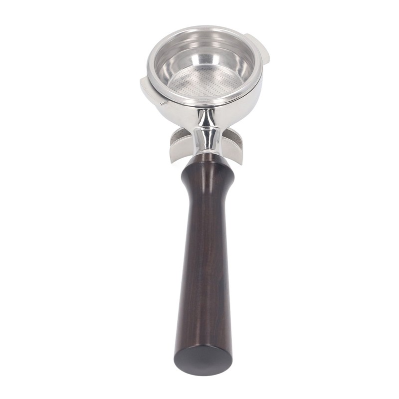 58mm Double Spouts Portafilter for Nuova Coffee Machines Stainless Steel