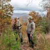 DOING SOMETHING GREAT Womens Reversible Puffer Jacket (MO Bottomland Original/Stone,