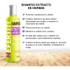Shampoo De Hierbas Cabello Dañado Nefertiti 300ml