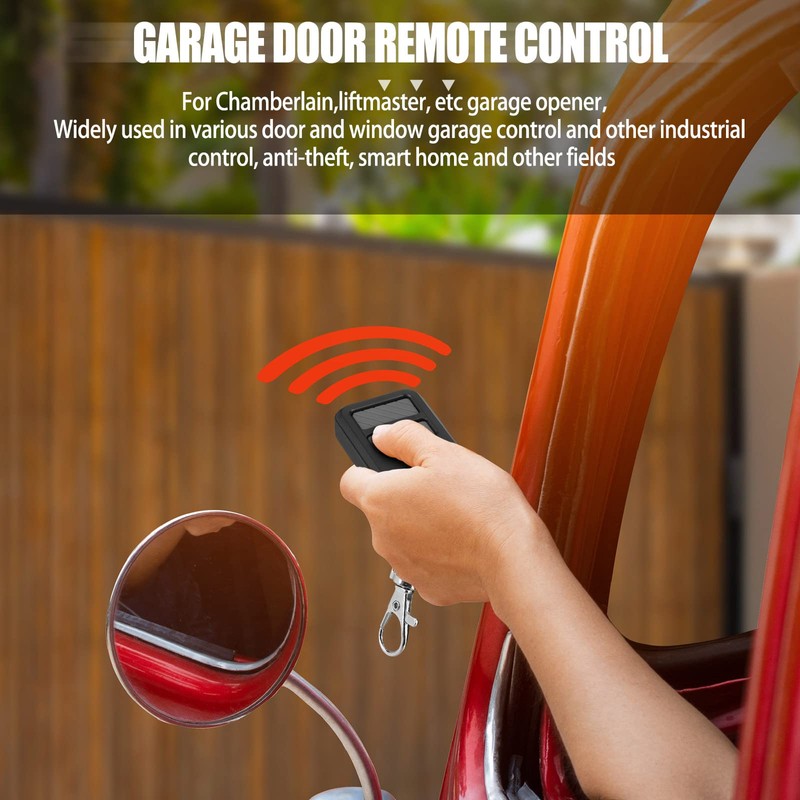 Kingdder 3 Pcs Universal Garage Door Opener Remote Compatible with