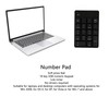 Numeric Keypad SK 51AG 2.4G Wireless 18 Keys Soft Press