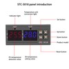 STC-3018 Digital Temperature Controller Sensor Thermostat with NTC Cable Length