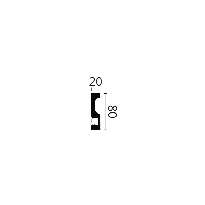 IL11 WALLSTYL Light Strips - 80 x 20 x 2000