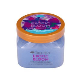 Tree Hut Sheer Sugar Exfoliation Care Body Scrub Exotic Bloom, 510g, 1 piece / 트리헛 시어 슈가 각질케어 바디스크럽 엑소틱블룸, 510g, 1개