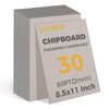 LOTMER 30 Sheets Heavy-Duty Chipboard Sheets 8.5 x 11 in
