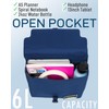 Kaitiaki 3 Ring Zipper Binder Bag with Handle and Shoulder