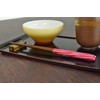Aoba Chopsticks Natural Wood, Candy Ball Thread, Red, 9.1 inches