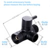 Shower Diverter Valve – G1/2 Solid Brass 3 Way Shower
