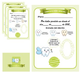 Myfuturshop® 10 Pcs Certified Clean Tooth Teeth Novelty Gift for Boys Girls Green