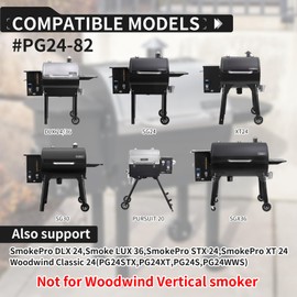 Gen 2 Retro Fit PID Controller Replacement for Camp Chef Non-WiFi Pellet Grill and Smoker PG24-82 Models-Compatible with Pursuit 20, SG24, SGG/SG 30, SGX, DLX, XT, Comes with RTD Temp Probe
