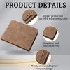 Fninijede Slim Wallets for Mens, Minimalist Mens Wallet - Slim