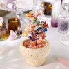 7 Chakra Tree of Life with Ceramic Pot & Himalayan