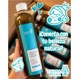 Shampoo Anti Caída De Cacahuananche + 7 Hierbas 100% Natural