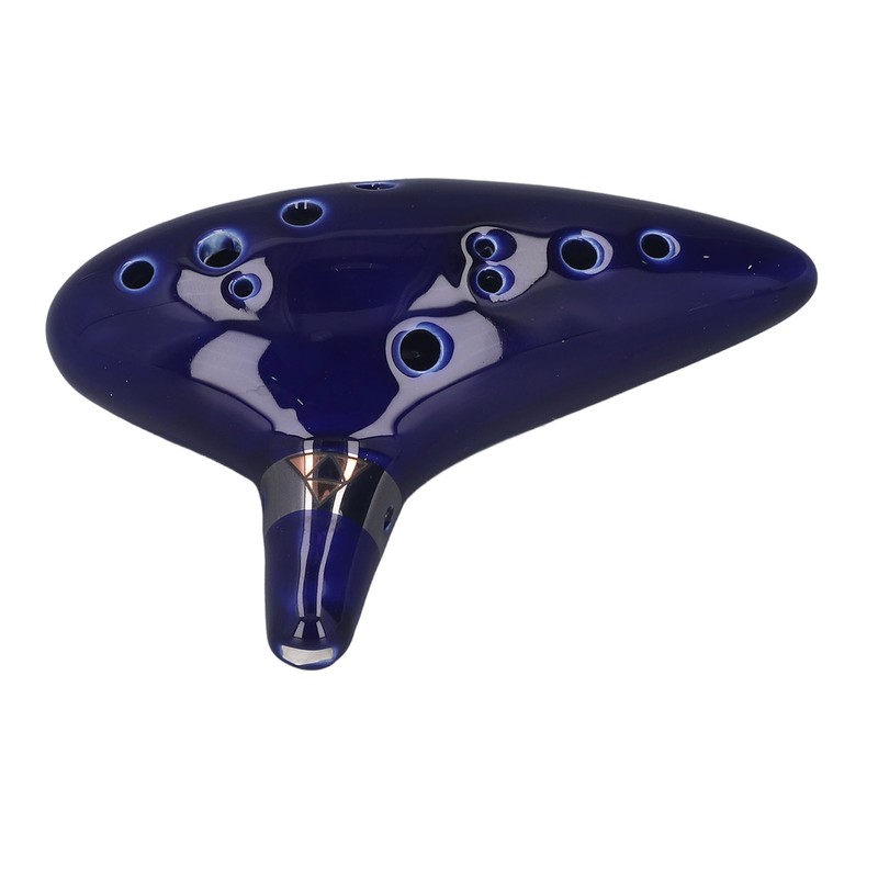 12 Sound Hole Alto C Ocarina Ceramic Ocarina Instrument Kit