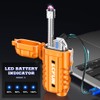 LcFun Electric Lighter, USB C Rechargeable Lighter, 360°Flexible Neck Arc