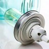 Fantado Regular Mouth Mason Jar Pendant Light Cord Kit Lid