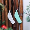 Sensory Chew Necklaces - Creative Feather Pendant Chains for Canada