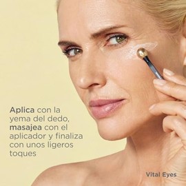 ISDIN Isdinceutics vital eyes, crema contorno de ojos antiarrugas, con melatonina y cafeina, 15 ml