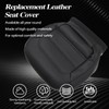 SecosAutoparts Driver Side Bottom Replacement Perforated Leather Seat Cover Titan