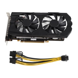 RX580 Gaming Graphics Card 8GB DDR5 256BIT DVI, Exceptional Performance, Multiple Outputs, High Reliability, Compatible with Various Systems