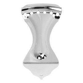 Guitar Tailpiece 6 String Bridge Alloy Easy Tuning Instrument Accessory for Maintenance Silver