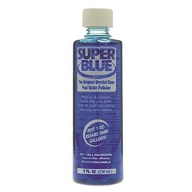 32 OZ Robarb Super Blue Clarifier Water Polisher Non-Toxic & Biodegradable - 1 OZ per 5,000 Gallons