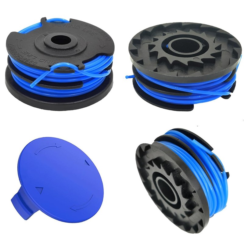6Pcs 0.065" 20Ft KST-120X String Trimmer Replacement Spool, Weed Eater
