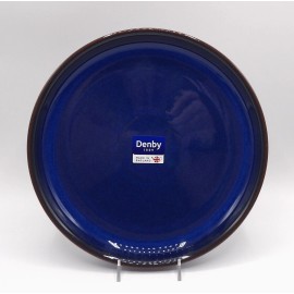 Denby IMPERIAL BLUE BY DENBY-LANGLEY COUPE DINNER PLATE(S) BNWT