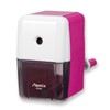 Asmix Pencil Sharpener, Easy Enshin Kezuriki Mini PS90P, Pink, Choose