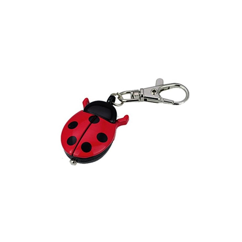 New Absolute Fancy Ladybug Vintage Quartz Animal Keychain Pendant gift