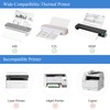 Thermal Printer Paper 8.5 x 11 Inch,100 Sheets Folding Thermal