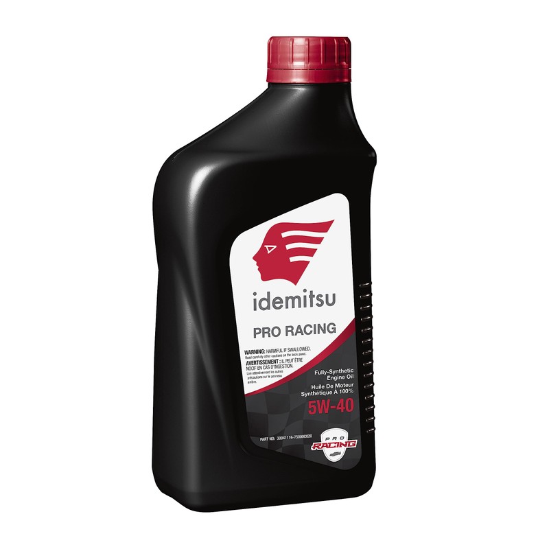 Idemitsu Synthetic Pro Racing 5w40 Engine Oil - 1QT