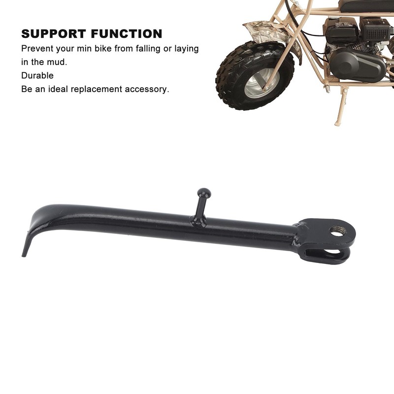 Kick Stand With Spring Motorcycle Mini Bike Kick Stand Side