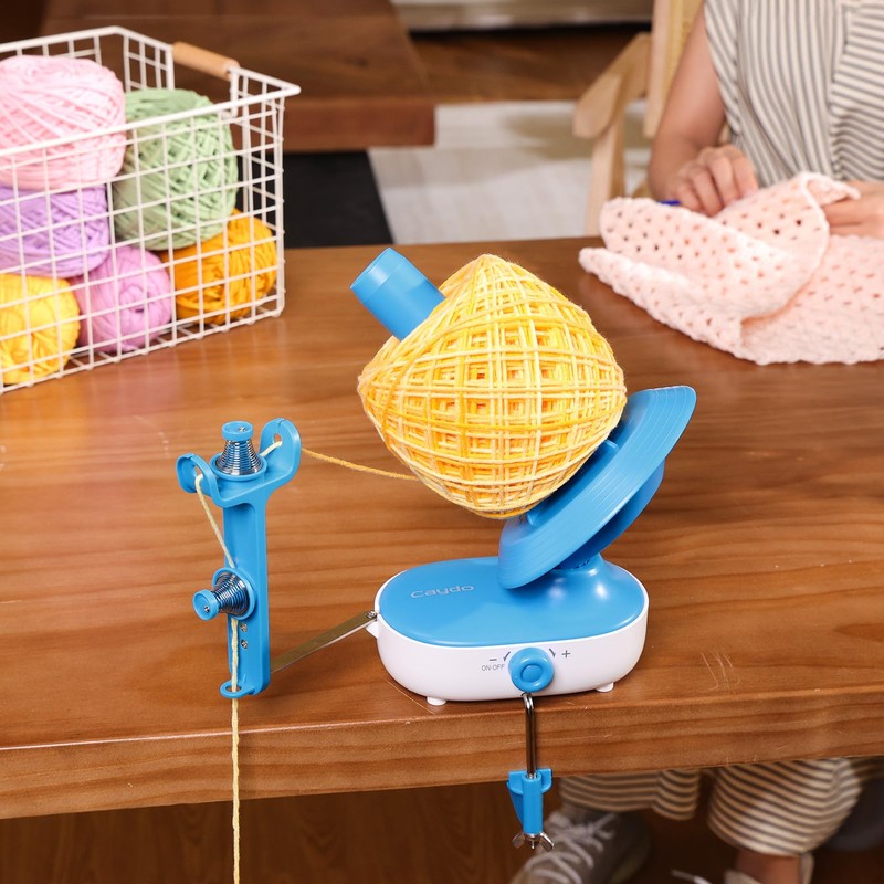 Caydo Electric Yarn Winder Pro, 10oz Large Automatic Ball Winder