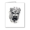 DJ Rogers Fine Art Shar Pei - Set of 10