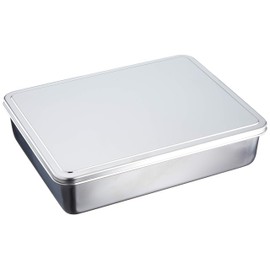 EBM 18 – 8 Seasoning 3-Pack, Lid with Bat 285 X 225 Full Tang 4 Pieces Container for Corners