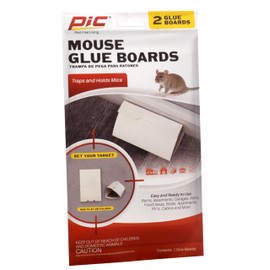 Pic Professional-Strength Mouse Glue Boards (2 Pack)