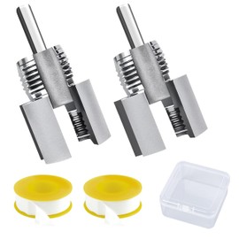 POKITA X Integrated Internal & External Pipe Threading Tool – for 1/2" & 3/4" PPR/PVC/Plastic Pipes– Includes 2 Dies & A Storage Box & 2 PTFE Tapes