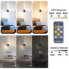 Ditoon LED Wall Mounted Lights with Remote, Wall Sconces Lamp
