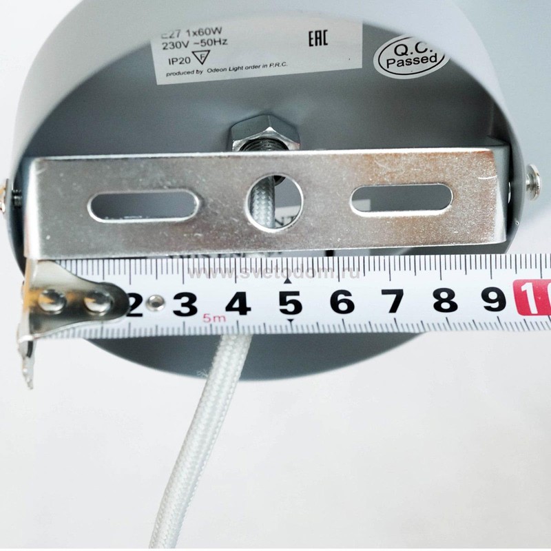 Anseom Pack of 4 Ceiling Light Brackets for Ceiling Light