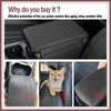 wumawu Arm Rest Cover for Car, Leather Car Center Console