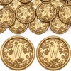 SWANGSA Botanical Flowers Letter W Wax Seal Stickers, 100 Pcs,