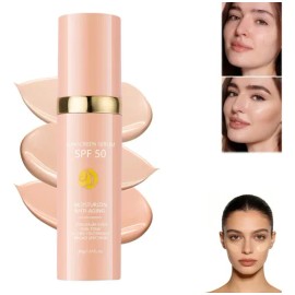 1 Bio Foundation 4 En 1 Base Hidratante Que Cambia De Color