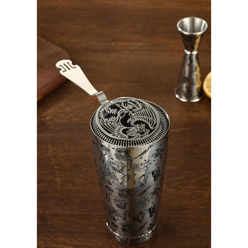 Stainless Steel Cocktail Strainer Bar Strainer (Phoenix)