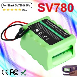 For Shark 3.5Ah Replace Battery for Shark SV760 SV780 Cordless Pet Perfect II Hand Vacuum